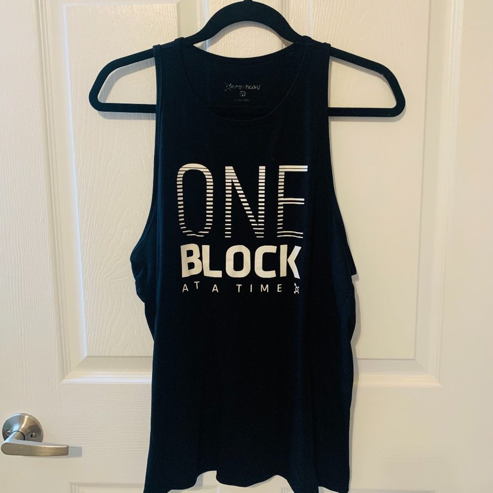 Orangetheory Fitness Women's One Block at a Time Tank, Size L